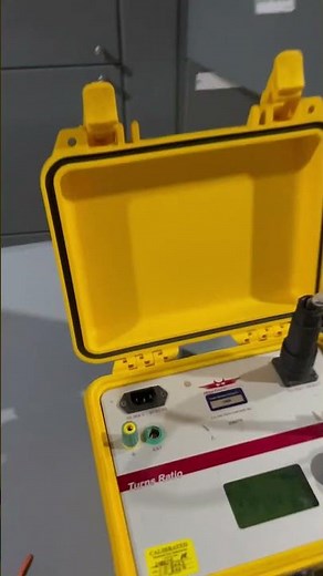 NETA Testing a dry type delta-wye transformer.