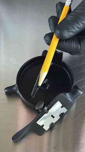 1904 Little Shaver Pencil Sharpener in Action | A Vintage Masterpiece at Work!