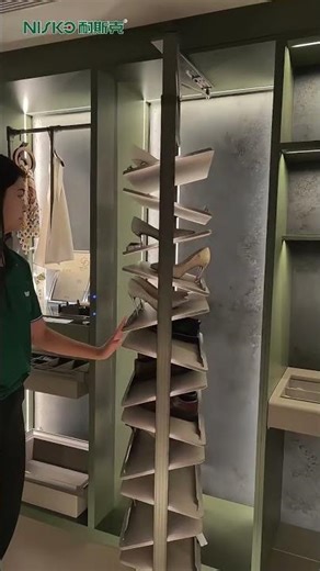 Step Into Luxury: Discover the High-End Custom Wardrobe Series with Smart Features