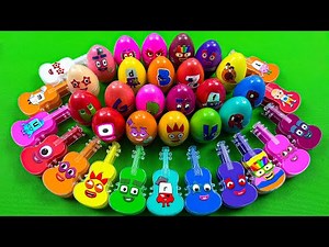 Rainbow SLIME 🌈 Look Numberblocks, Alphablocks, Alphabet Lore, Cocomelon in Eggs, Cello! ASMR 💖