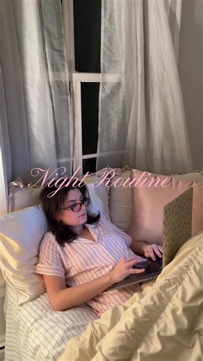 Running a strictttt program rn #nightroutine #5to9afterthe9to5 #eveningvlog #eveninginmylife #nightroutineskincare @Cou Cou Intimates @Emi Jay @marak fragrances @Beyond Yoga @CYKLAR @SALT & STONE @drinkpoppi @Victoria's Secret @SKECHERS @Anthropologie @HBO Max @Farmacy Beauty @Paula’s Choice @Kérastase @BURGA @Hatch for Sleep