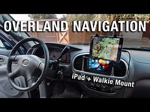 My SIMPLE Overland Navigation Setup in my 1ST GEN SEQUOIA | iPad Mini Holder + Accessory Mount