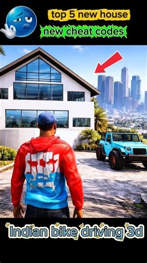 Top 5 sicrete new house cheat codes 😮 Indian bike driving 3d ll #shorts #viral #indianbikedriving3d