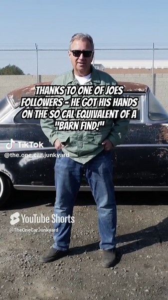 Found: '57 Chevy Bel Air hidden in a SoCal backyard for 40 years—no rust, just stories. What would YOU do with this classic?👇 watch episode 11 on our YouTube channel to find out! #barnfind #ClassicCars #ChevyBelAir #CarTok #restorationdream #projectcar #junkyardfinds #junkyard #autosalvage