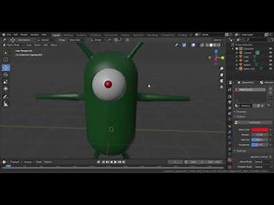 Membuat karakter sederhana di blender