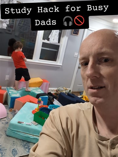 The cheat code for studying when life is running at 100% CPU usage. 🎧📚 Turning PDF notes into podcasts is a game changer. #NotebookLM #CompTIA #SecurityPlus #StudyHacks #TechDad