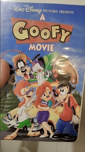 vintage vhs disney a goofy movie 1995 #youtubeshorts #movie