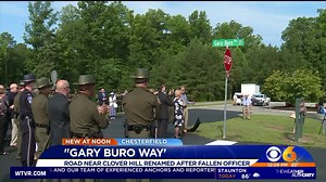Chesterfield renames road to honor fallen officer Gary Buro