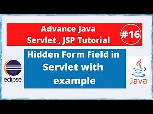 #16 Hidden form field in Servlet with example | Advance Java Servlet & JSP Tutorial