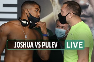 Anthony Joshua vs Kubrat Pulev weigh-in LIVE: All the updates ahead of showdown