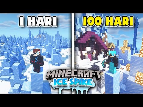 100 Hari di Minecraft tapi Ice Spike Only❗️❗️