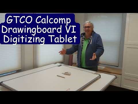 GTCO Calcomp Drawingboard VI Digitizing Tablet.