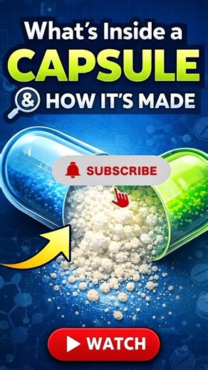 What’s Inside a Capsule… And How It’s Made 💊
