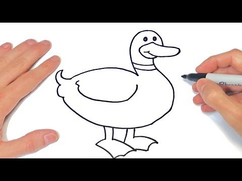 Cómo dibujar un Pato Paso a Paso | Dibujo de Pato