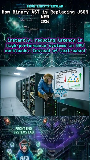 HOW Binary A.S.T. Is Replacing JSON! #coding #programming #webdevelopment #ai