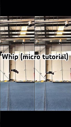 Acrobatic (tumbling tricks) Whip. Tutorial. #dubaifitness #challenge #acrobatics #dubaigym #flip
