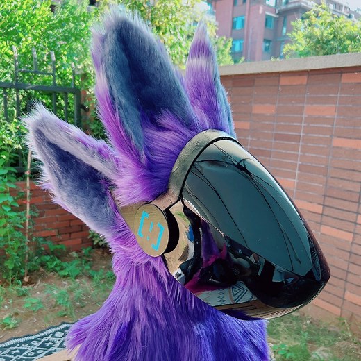 Protogen Head Custom - Fursuit Head Personalized - Furry Cospaly - Etsy