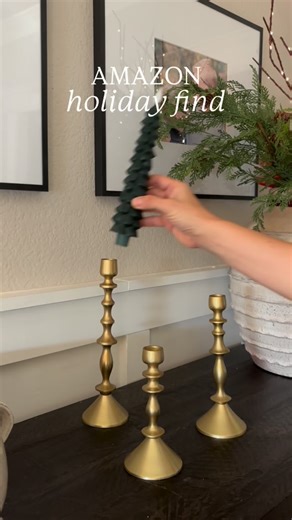 6K views · 1K reactions | Comment SHOP for a link and follow for more holiday finds and inspo! ✨ These tree taper candles are a best seller and back for the season! They come with a remote and give the prettiest glow!  #homedecor #ltkseasonal #cozyhomedecor #holidaydecor #christmasdecor #amazonhome #amazonfinds #christmasiscoming | Life on Chatham Lane | Facebook