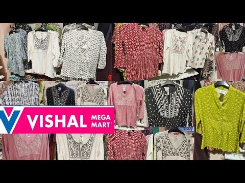 Vishal Mega Mart offers Today | Vishal Mega Mart Latest Summer Short Kurtis Haul | Vishal Shopping |