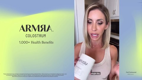 ARMRA Colostrum Powder | Vine Watermelon | Gut Health & Bloating | Skin & Hair | Immunity | Keto, Gluten & Fat-Free | 30 Servings