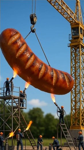 giant sausage! 🌭🔥