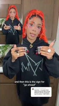 Breaking down the viral BABYDOLL ASL TREND! Is it real sign language??? #babydoll #asl #deaf