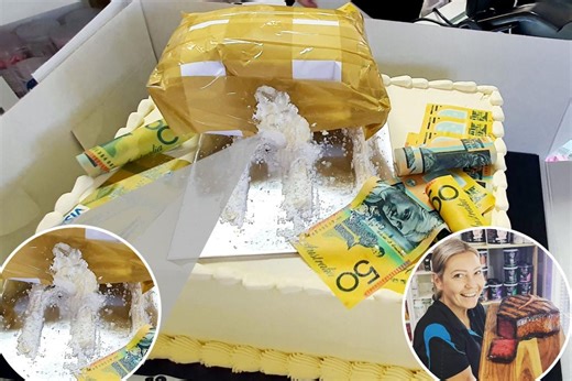Mom’s ‘cocaine dealer’ birthday cake for son sparks outrage — said baker: ‘I’m not someone to judge’