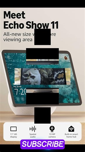 This Smart Screen Controls Your Entire Home 😳 | Amazon Echo Show 11 #shorts #viral #eco #EchoShow11