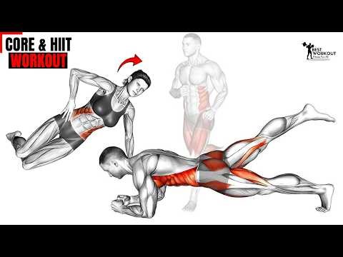 Advanced Core Exercises No Equipment I Core & HIIT