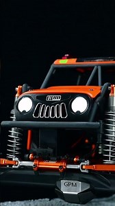 GPM New Arrival! 7075 ALLOY FRONT BUMPER WITH WHITE LIGHT FOR VANQUISH 1/10 H10 Optic