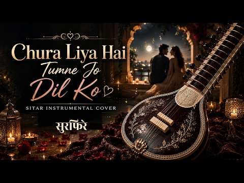 Chura Liya Hai Tumne Jo Dil Ko | Sitar Instrumental Cover | Timeless Bollywood Melody #Surphirey