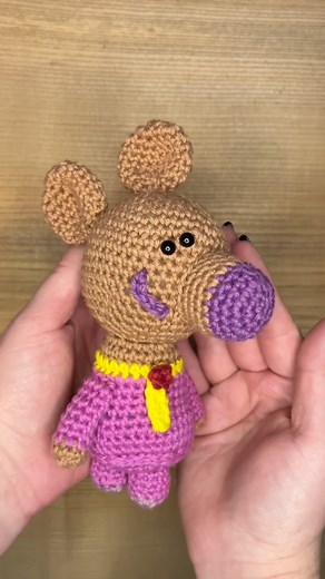 Norrie's joined the crochet Clubhouse! 💜 Perfect for a cosy Duggee hug this winter! ❄️ 🧶 Pattern at https://www.heyduggee.com/make/make-your-own-crochet-norrie/ 📸 Cornish Selkie #HeyDuggee | Hey Duggee