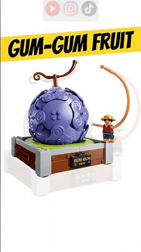 LEGO One Piece Gum-Gum Fruit Revealed