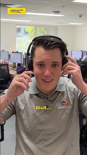 Noisy office? No worries! Switch on the ‪@Jabra‬ Evolve2 65 Flex and tune it all out 🎧