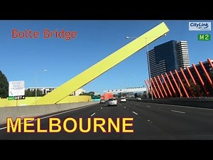 Melbourne City Drive Bolte Bridge Burnley Tunnel 2.7k