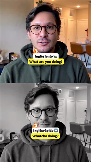 Jesus Antonio Sandoval on Instagram: "🗣️Inglés lento🐢 vs. Inglés rápido⏩️ Ayuda del #teacherjesus para aprender los modismos o frases rápidas que los nativos utilizan. Estás las escucho a diario y te ayudaré con la pronunciación. Y si deseas aprender frases en Inglés comenta el número ‘EBOOK’ para obtener mi nuevo libro de Inglés con frases donde tú también practicarás, recibirás el link de compra en tus DM’s o puedes adquirirlo en mi página web www.tuteacherjesus.com 💬Si te fue útil esta cla