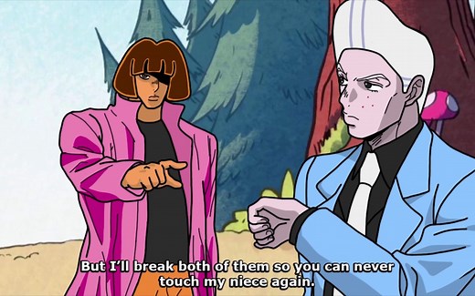 【不灭重泉】朵太郎 vs 吉良迪影（Dora的奇妙冒险）（作者：Momo Animations）