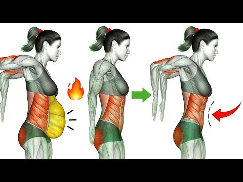 30 Min Hourglass Abs Workout for Women | Best Fat Burning Exercises to Strengthen Core Fast