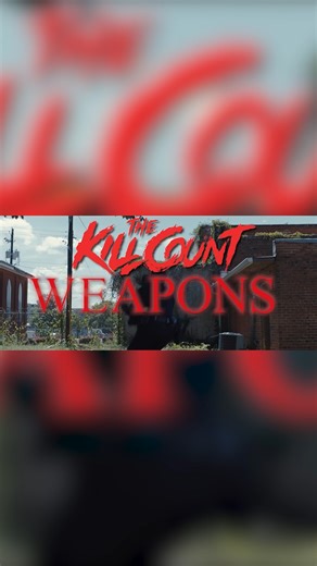 Dead Meat on Instagram: "Run over to the Kill Count for Weapons this Friday! #deadmeat #thekillcount #weapons #horror #killcount"