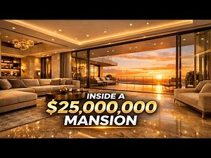 INSIDE A $25,000,000 ULTRA LUXURY MODERN MANSION