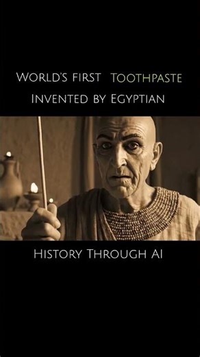 world first toothpaste invented by egypt