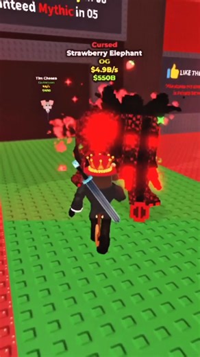 CURSED Strawberry Elephant?! Roblox is Wild 😱#roblox #shortsfeed #stealabrainrot #robloxshorts