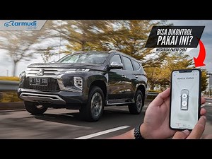 Cobain FITUR CANGGIH di Pajero Sport Baru, Bisa Kontrol Pakai HP!