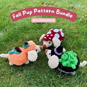 Fall Pups Crochet Bundle!! - Etsy