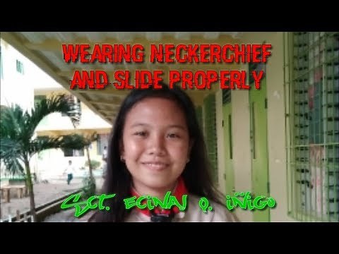 Neckerchief and Slide || Iskawting #scouting