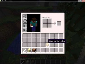 comment faire des batons [ MINECRAFT ]