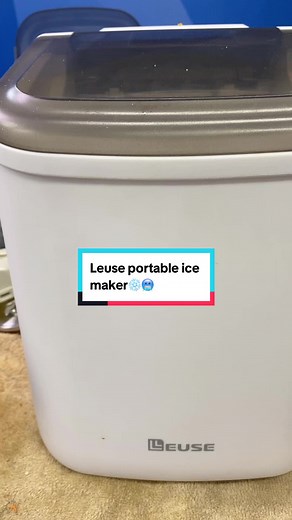 Portable Ice Maker Machine by Leuse - Quick & Convenient Ice Production
