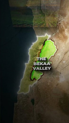 Lebanon's geography is so interesting!