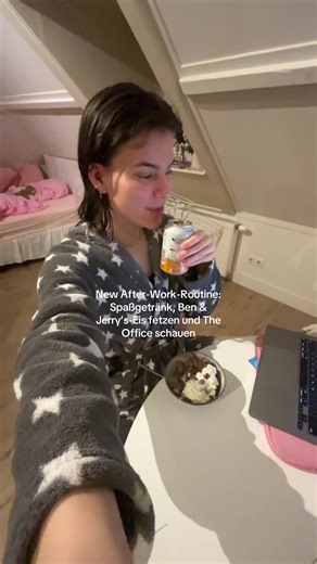 Himmlisch nach 35h arbeiten in den letzten 4 Tagen 🥲 #benundjerrys #fy #theoffice #foryou