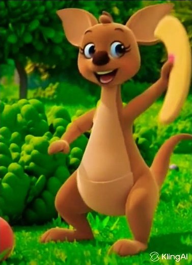 playdate with Winnie the pooh Kanga's boomerang